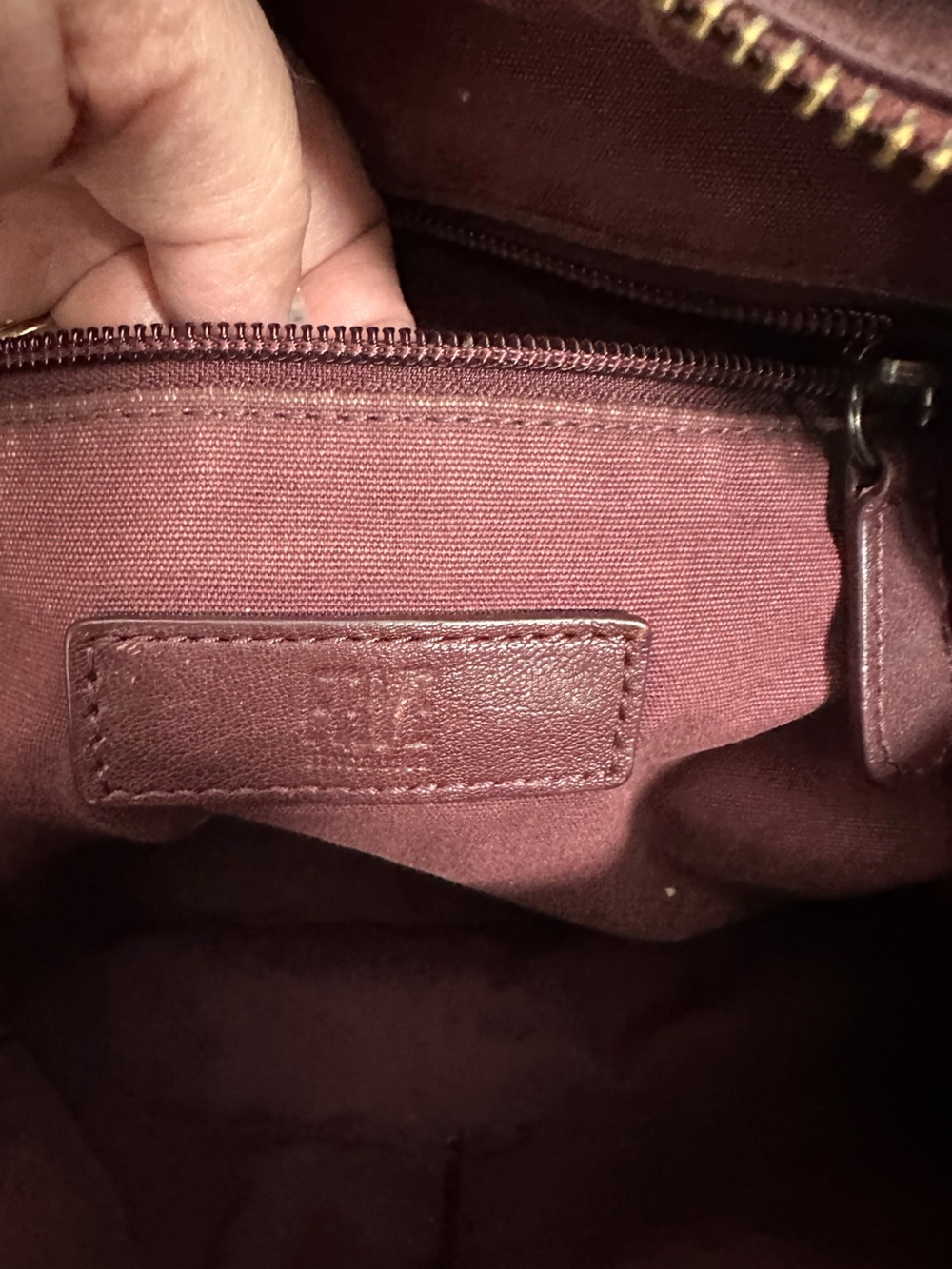 Frye Leather Lena Hobo Bag with shoulder Strap~ READ Description - Picture 6 of 14